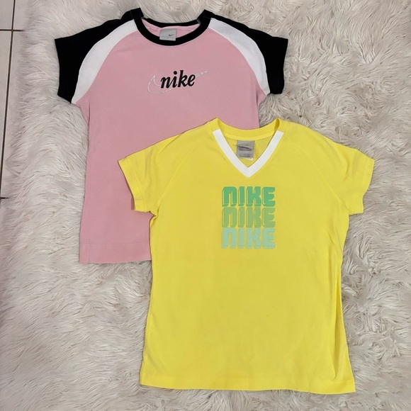 Nike | vintage Y2K slim fitted tshirts athletic athleisure street - Picture 1 of 5